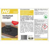 HG kookplaatreiniger - Streeploos en Vetvrij - Keukenreiniger - 1 x 500ml
