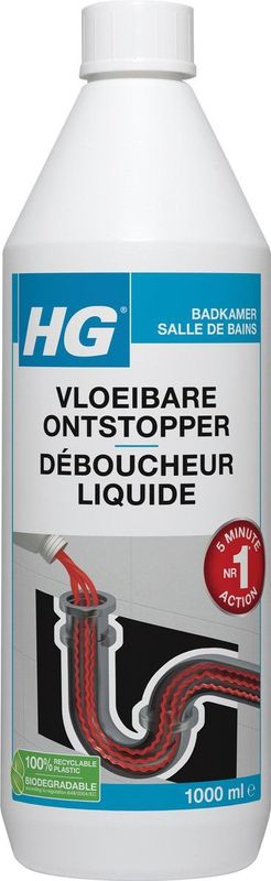 HG vloeibare ontstopper 1L 1L