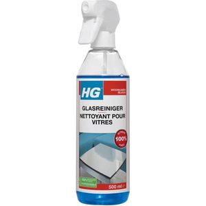 HG glasreiniger - 500ml - 100% streeploze glans - snel droog