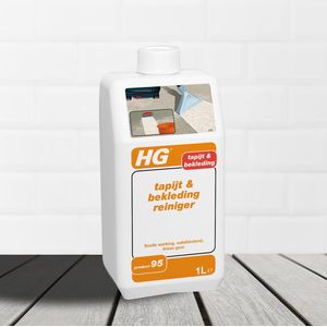 HG tapijtreiniger (product 95) - 1L - vuilafstotend effect - ook geschikt voor bekleding