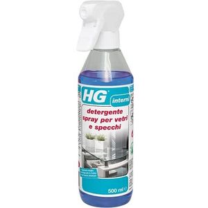 HG - Glas- en Spiegelreiniger - 500 ml - Verwijdert Vettigheid en Vuil