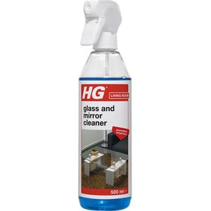 HG - Glasreiniger - 500 ML - Geschikt voor Spiegels - Streepvrij