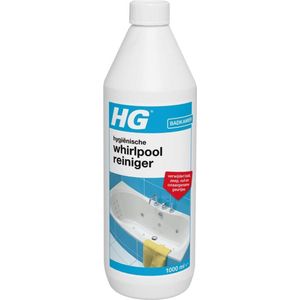 HG hygiënische whirlpool reiniger - 1L - verwijdert kalk, vet, zeep en olie - veilig in gebruik voor whirlpool en jacuzzi's