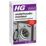 HG onderhoudsmonteur - geschikt voor (vaat)wasmachines - 1 x 200 gram