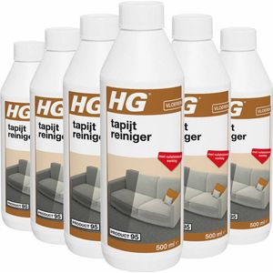 6x HG Tapijtreiniger 500 ml
