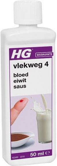 HG - Vlekweg 4 - Vlekkenverwijderaar - Effectief - Textiel