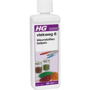 HG - Vlekweg Nr6 - Vlekkenverwijderaar - 6x50 ml