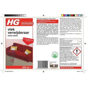 Vloerreiniger HG voor tapijtvloeren 500ml