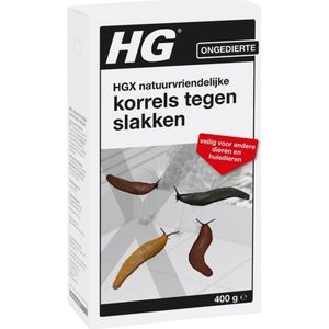 HG X natuurvriendelijke korrels tegen slakken (400 gram)