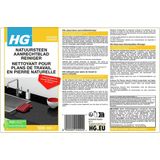 HG natuurstenen aanrechtbladreiniger - veilig in gebruik - streeploos - 1x 500 ml