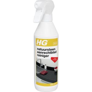 HG natuurstenen aanrechtbladreiniger - veilig in gebruik - streeploos - 1x 500 ml