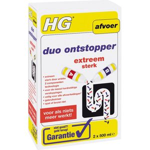 HG duo ontstopper | 2x 500 ml