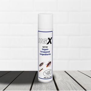 HGX - Spray Tegen Kruipend Ongedierte - 400ml - Effectieve Ongediertebestrijding