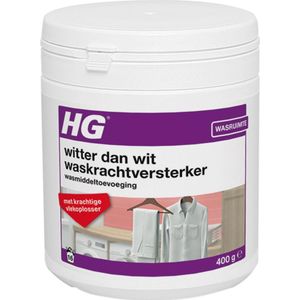 HG witter dan wit waskrachtversterker wasmiddeltoevoeging 400gr