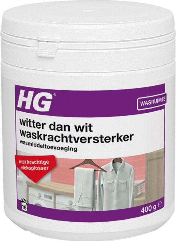 HG - Witter Dan Wit - Wasmiddeltoevoeging - Wit - Actieve Zuurstof