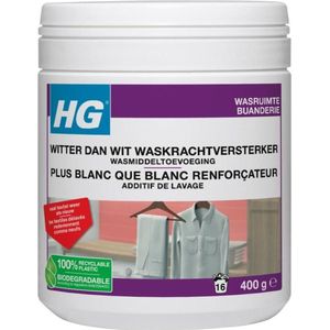HG witter dan wit waskrachtversterker wasmiddeltoev 0.4kg