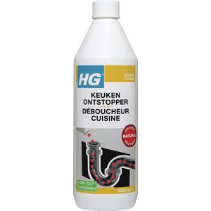 HG keukenontstopper - 1L -  de NR1 ontstopper  - biologisch afbreekbaar
