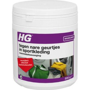 6x HG Wasmiddel Toevoeging Tegen Nare Geuren In Sportkleding 500 gr