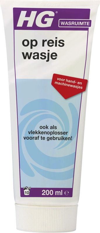 HG - Op-Reis-Wasje - Wasmiddel - Compact - Enzymen - pH-Neutraal