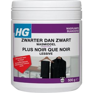 HG Wasruimte Zwarter Dan Zwart Wasmiddel