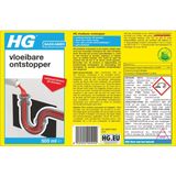 HG vloeibare ontstopper 500 ml 500ml