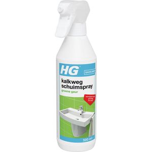 HG kalkweg schuimspray met krachtige groene geur - 500 ml - stralend resultaat - frisse geur