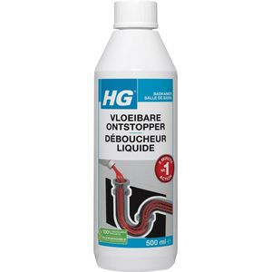 HG - Vloeibare Ontstopper - 500 ml - Effectief voor Afvoerproblemen