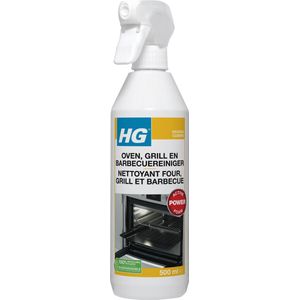 HG - Oven, Grill & Barbecuereiniger - 500ml - Effectieve Schuimformule