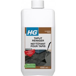HG - Tapijt & Bekleding Reiniger - Vuilafstotende Tapijtreiniger - 1 Liter - Geschikt voor 30 m2