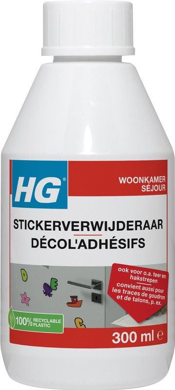 HG - Stickeroplosser - Poetsmiddel - Effectieve Stickerverwijderaar