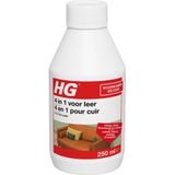 HG 4 In 1 Voor Leer - 250ml - Bescherm - Voedt en Reinigt