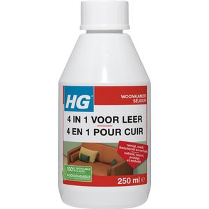 HG 4 In 1 Voor Leer - 250ml - Bescherm - Voedt en Reinigt