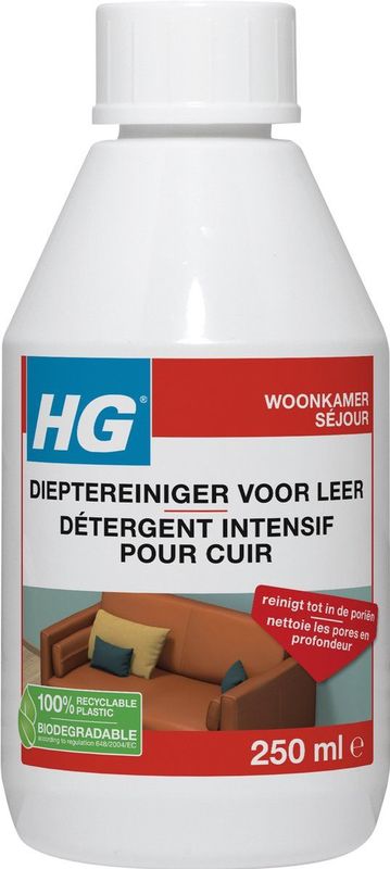 HG - Dieptereiniger - Leer - Milde Reiniger - Waterbasis