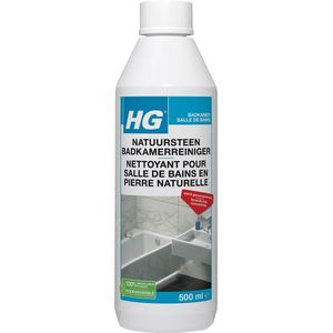 HG - Natuursteen Badkamerreiniger - 500ml - Veilig voor Natuursteen