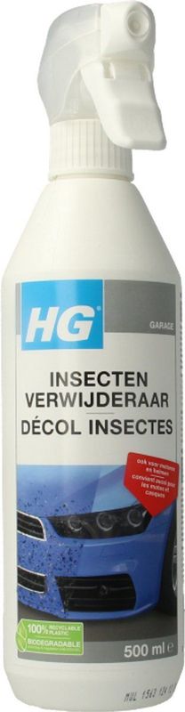 HG - Garage Insectenverwijderaar - 500ml - Veilig voor Autocarrosserie