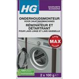HG - Onderhoudsmonteur voor Vaatwasmachines - 200 gr - Ontkalker