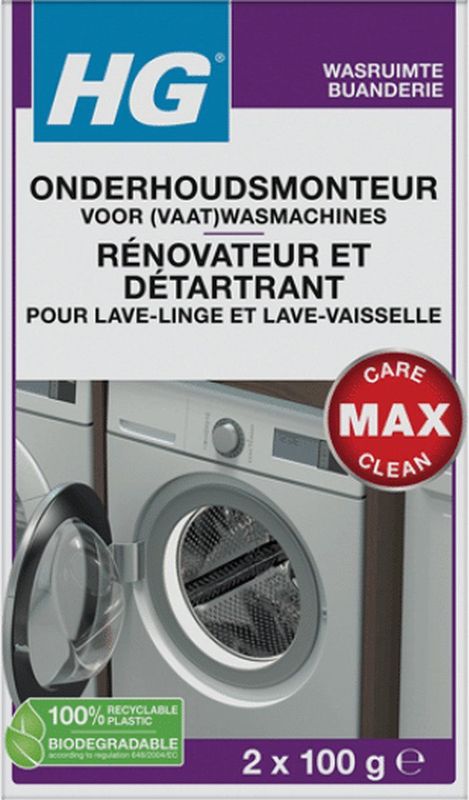 HG - Onderhoudsmonteur voor Vaatwasmachines - 200 gr - Ontkalker