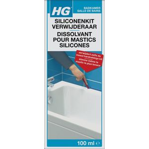 HG - Siliconenkit Verwijderaar - 100ml - Geschikt voor Diverse Ondergronden