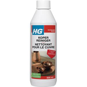 HG - Koper Reiniger - 500ml - Hoogwaardige Textieldoek