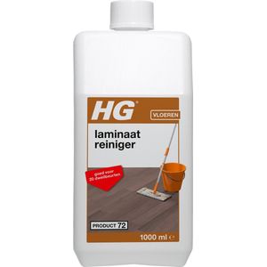 HG - Vloeren Laminaat Reiniger - 1 Liter - Effectieve Streeploze Reiniging