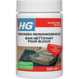 HG sieraden reinigingsbadje 300ml
