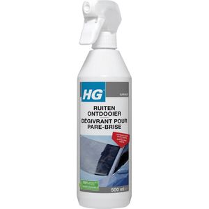HG - Ruitenontdooier - 500ml - Veilig voor Rubbers en Chroom