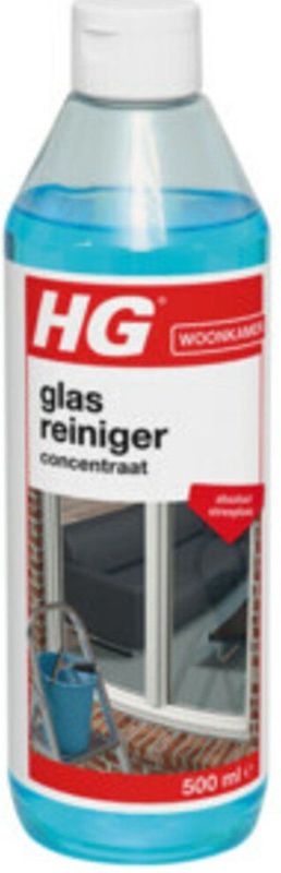 6x HG Glasreiniger Concentraat 500 ml