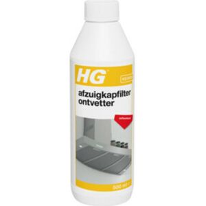 6x HG Afzuigkapfilter Ontvetter 500 ml