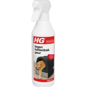 6x HG Tegen Kattenbakgeur 500 ml