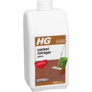 HG - Parketreiniger - Glans - 1 Liter - Voor Gelakt Parket