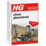 6x HG Zilver Glansdoek