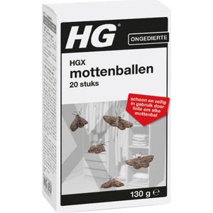 HG X mottenballen (20 stuks)