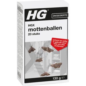 Hg X Mottenballen  130 gram