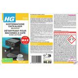 HG - Koffiemachine Ontkalker - 500ml - Melkzuur